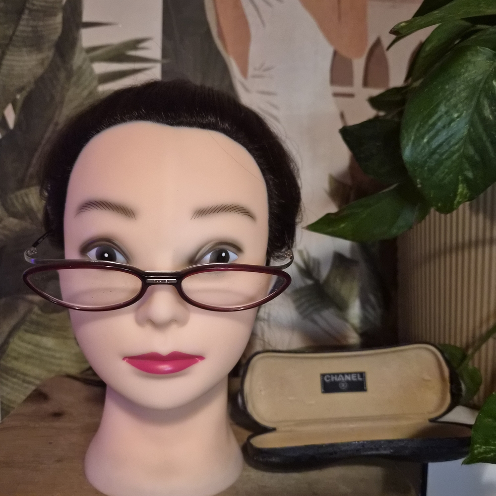 Chanel Chic Black and Red Glasses